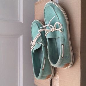 Women's Timberland Earthkeepers Mint Boat Shoes